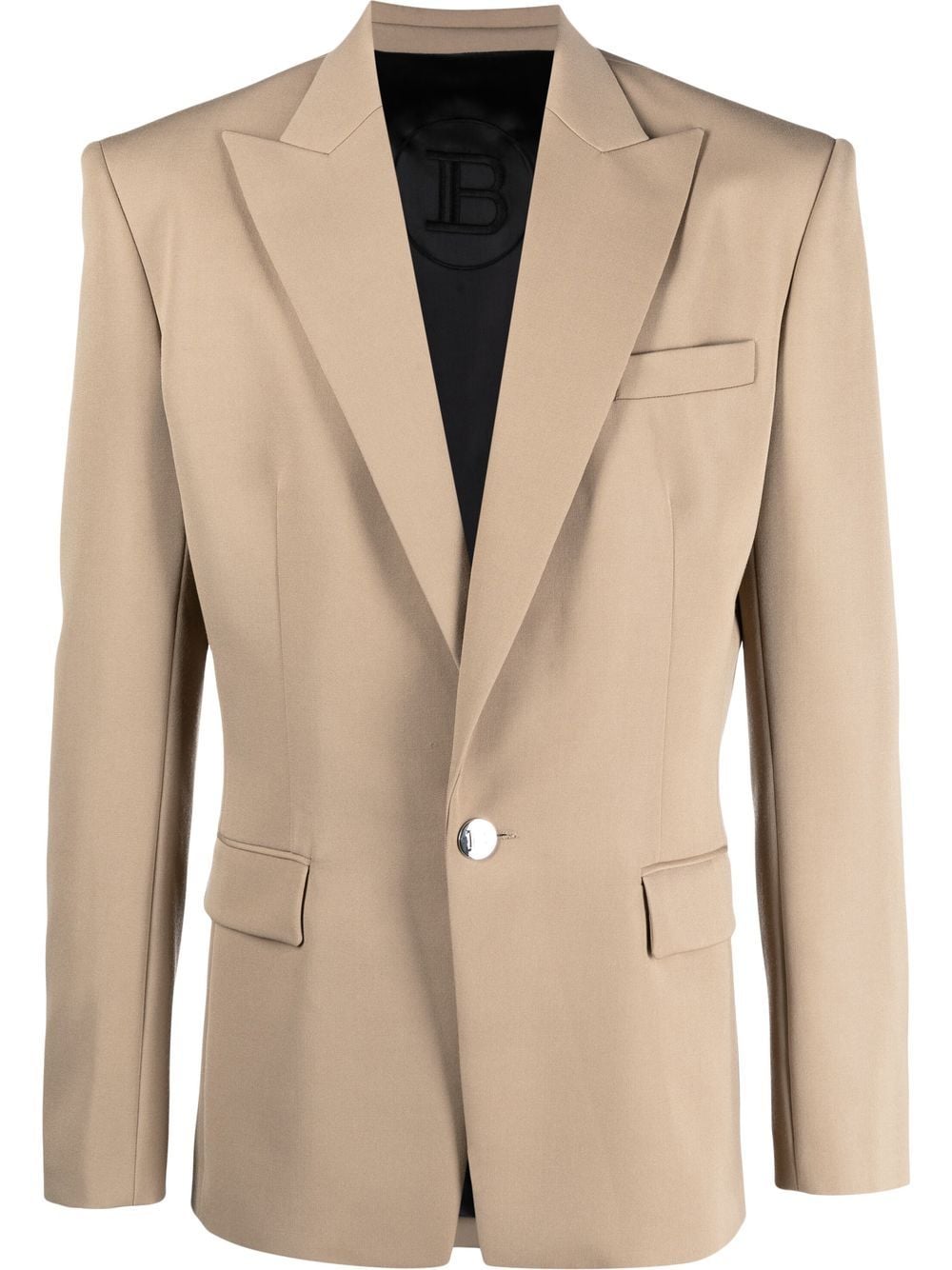 Balmain Einreihiges Jackett - Nude von Balmain