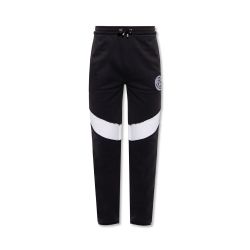 Balmain Herren Jogginghose Schwarz Aus Baumwolle Mit Logo von Balmain