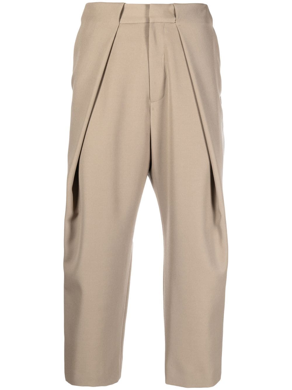 Balmain Hose mit Faltendetail - Nude von Balmain