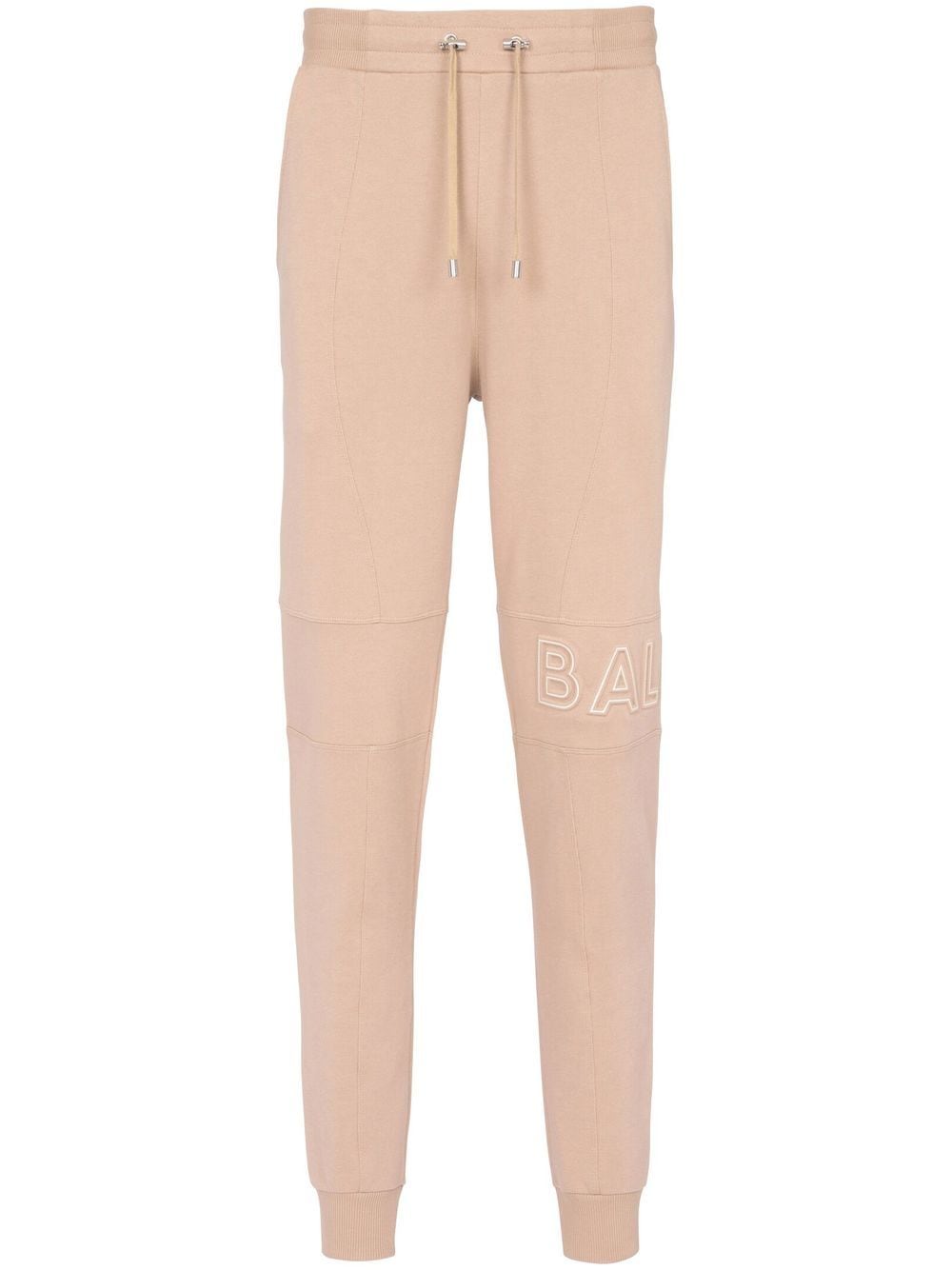 Balmain Jogginghose mit Logo-Prägung - Nude von Balmain