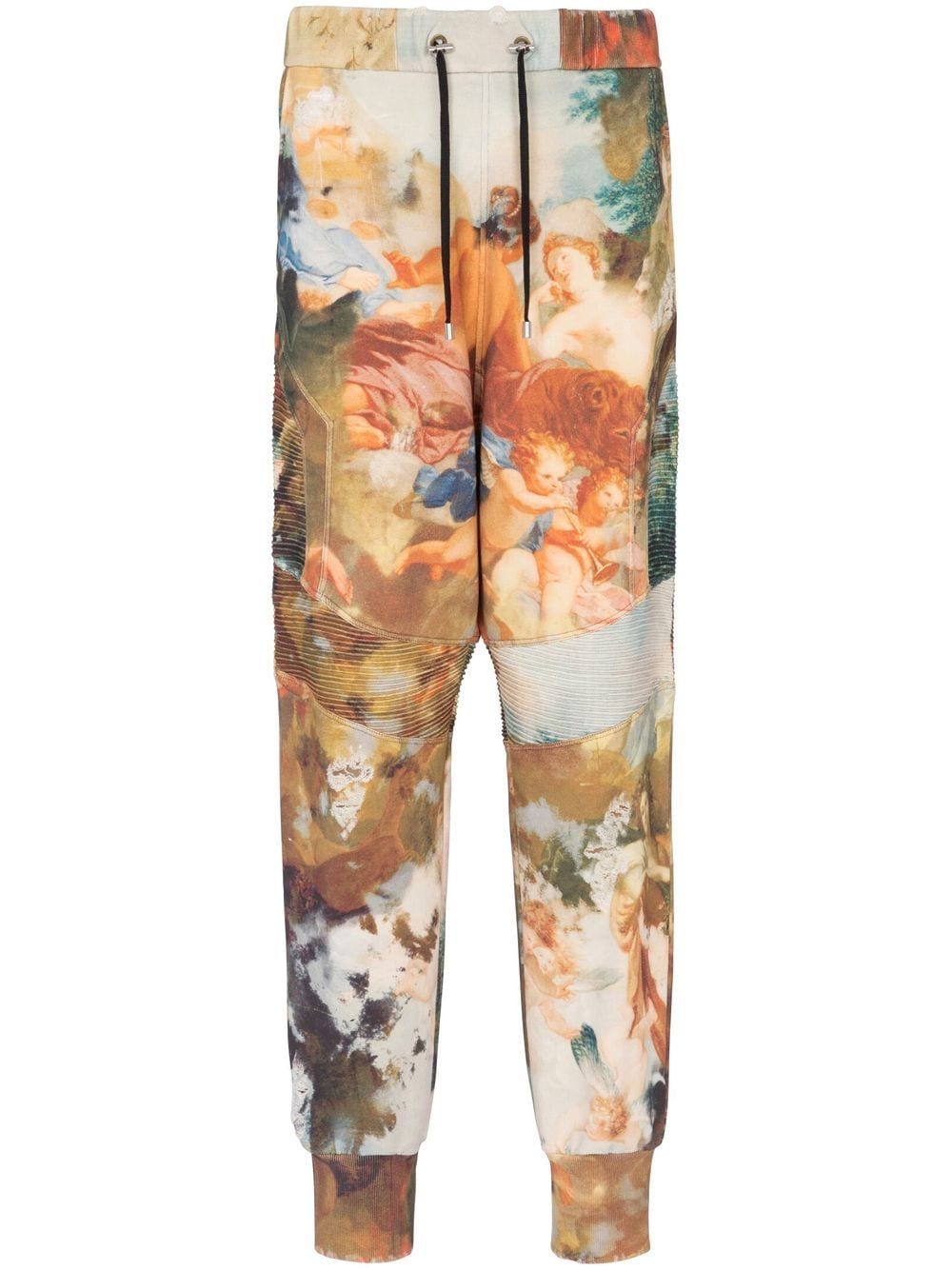 Balmain Jogginghose mit grafischem Print - Nude von Balmain