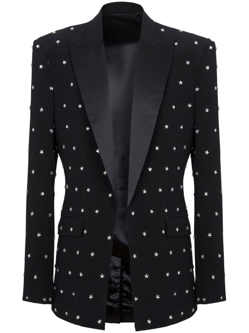 Balmain Sakko mit Stern-Stickerei - Schwarz von Balmain