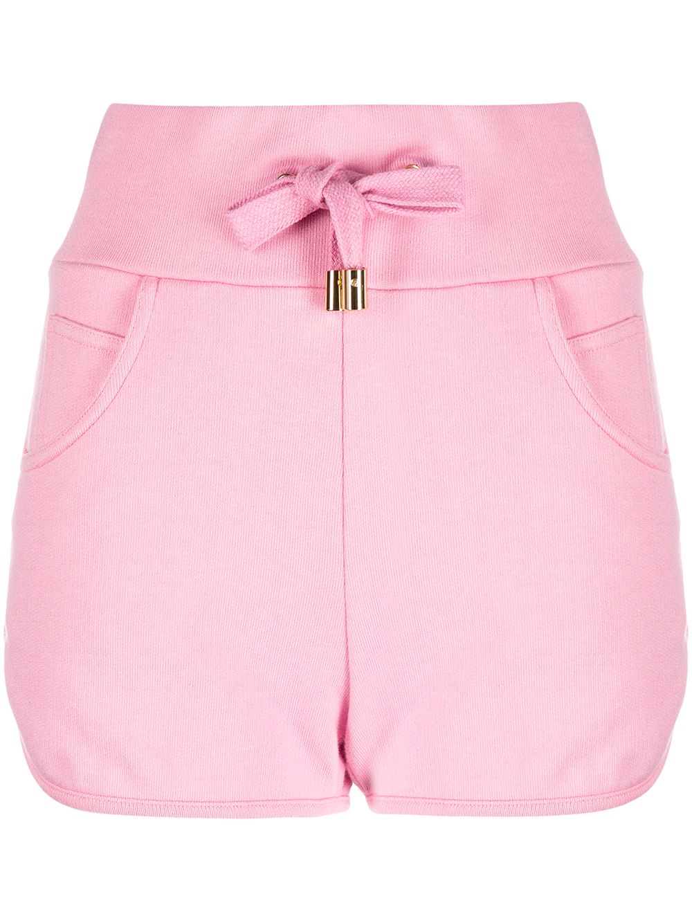 Balmain Shorts mit Logo - Rosa von Balmain