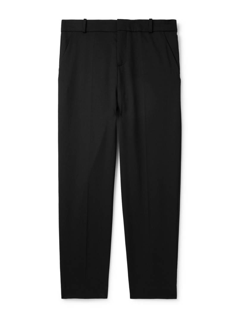 Balmain - Straight-Leg Cropped Wool-Twill Trousers - Men - Black - IT 52 von Balmain