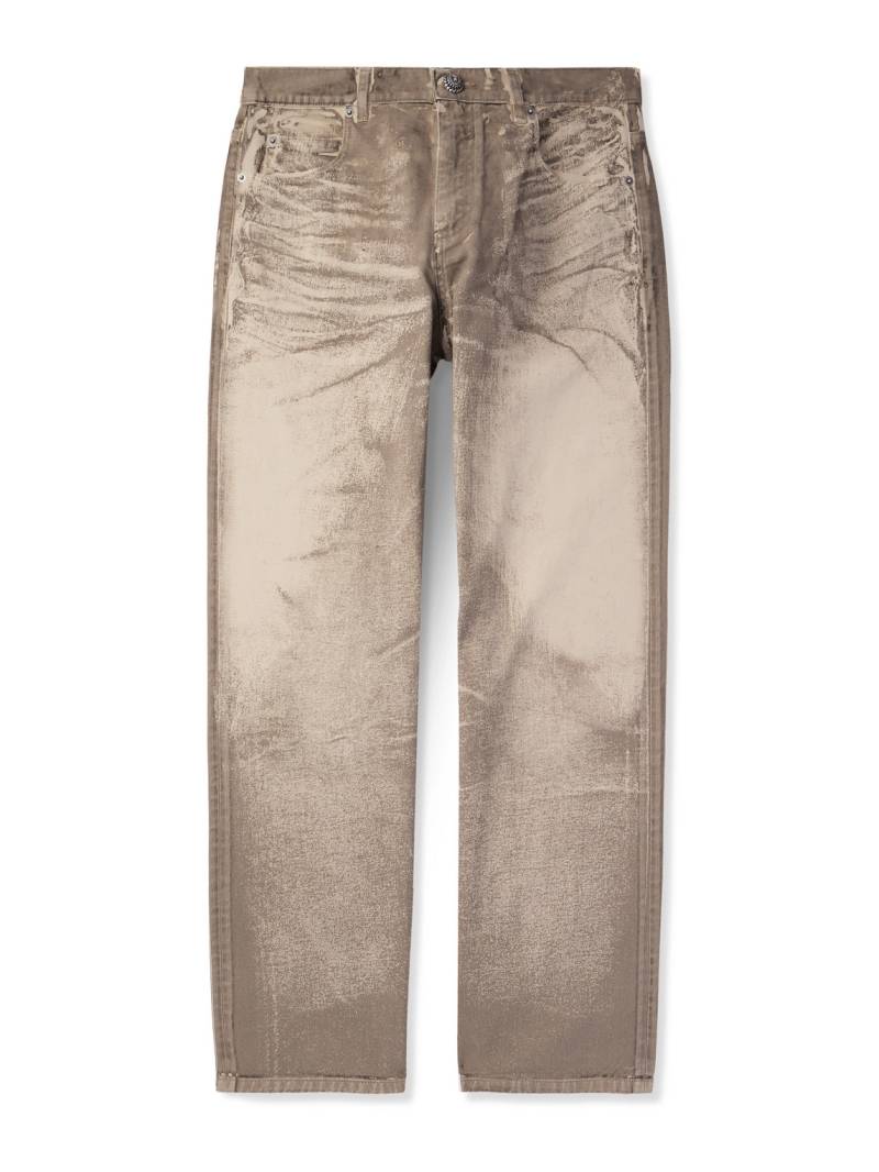 Balmain - Straight-Leg Jeans - Men - Neutrals - UK/US 28 von Balmain