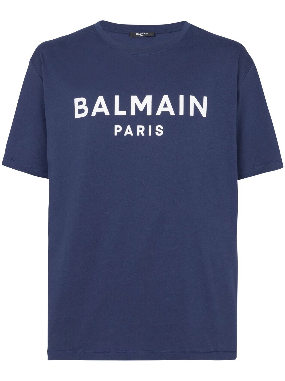 Balmain T-Shirt mit Logo-Print - Blau von Balmain