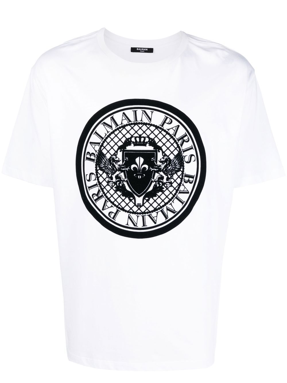 Balmain T-Shirt mit Logo-Print - Weiß von Balmain