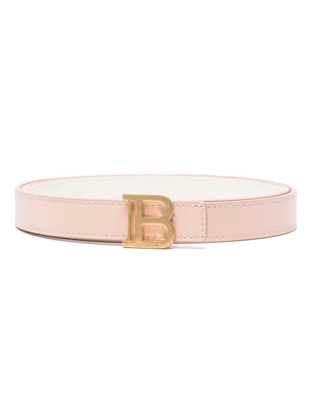 Balmain Wendbarer Gürtel mit Logo-Schnalle - Rosa von Balmain