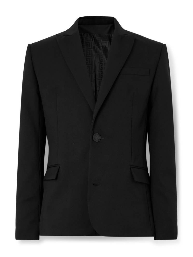Balmain - Wool-Twill Blazer - Men - Black - IT 44 von Balmain