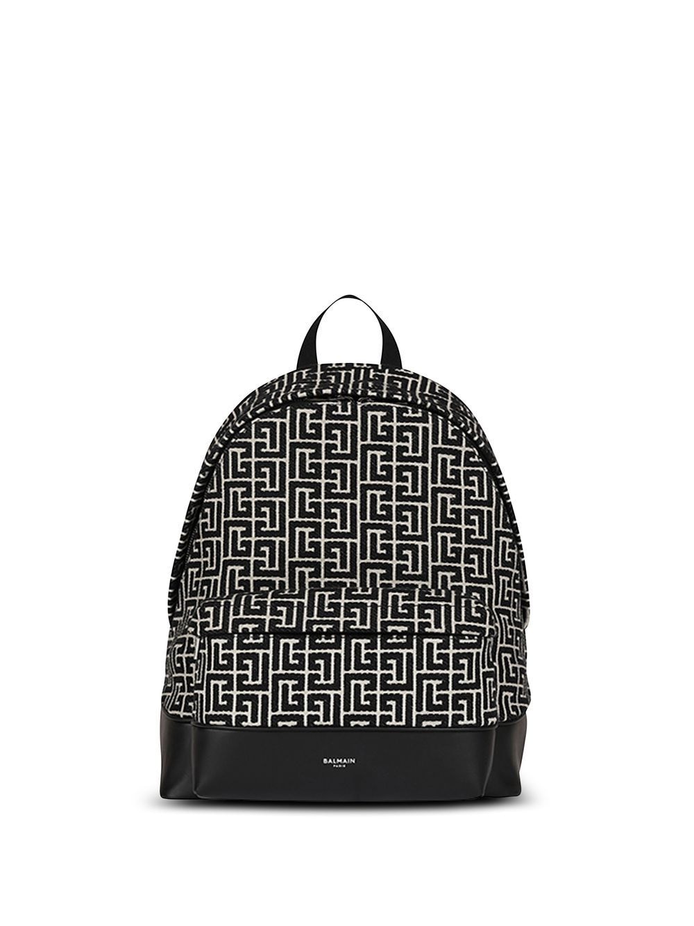 Balmain Rucksack mit Logo-Muster - Schwarz von Balmain