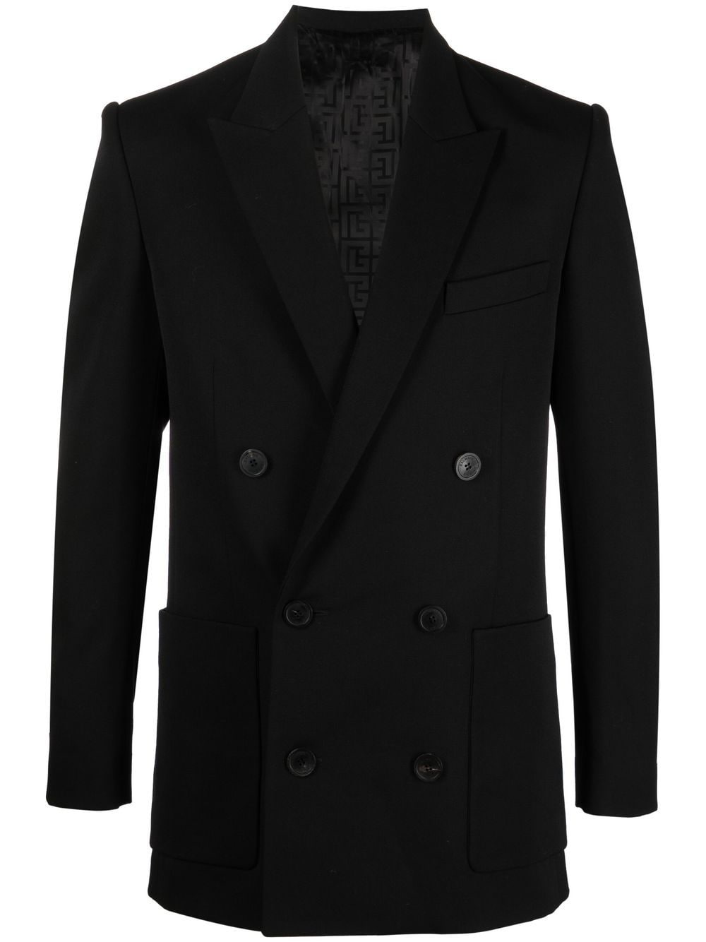 Balmain Doppelreihiges Sakko - Schwarz von Balmain