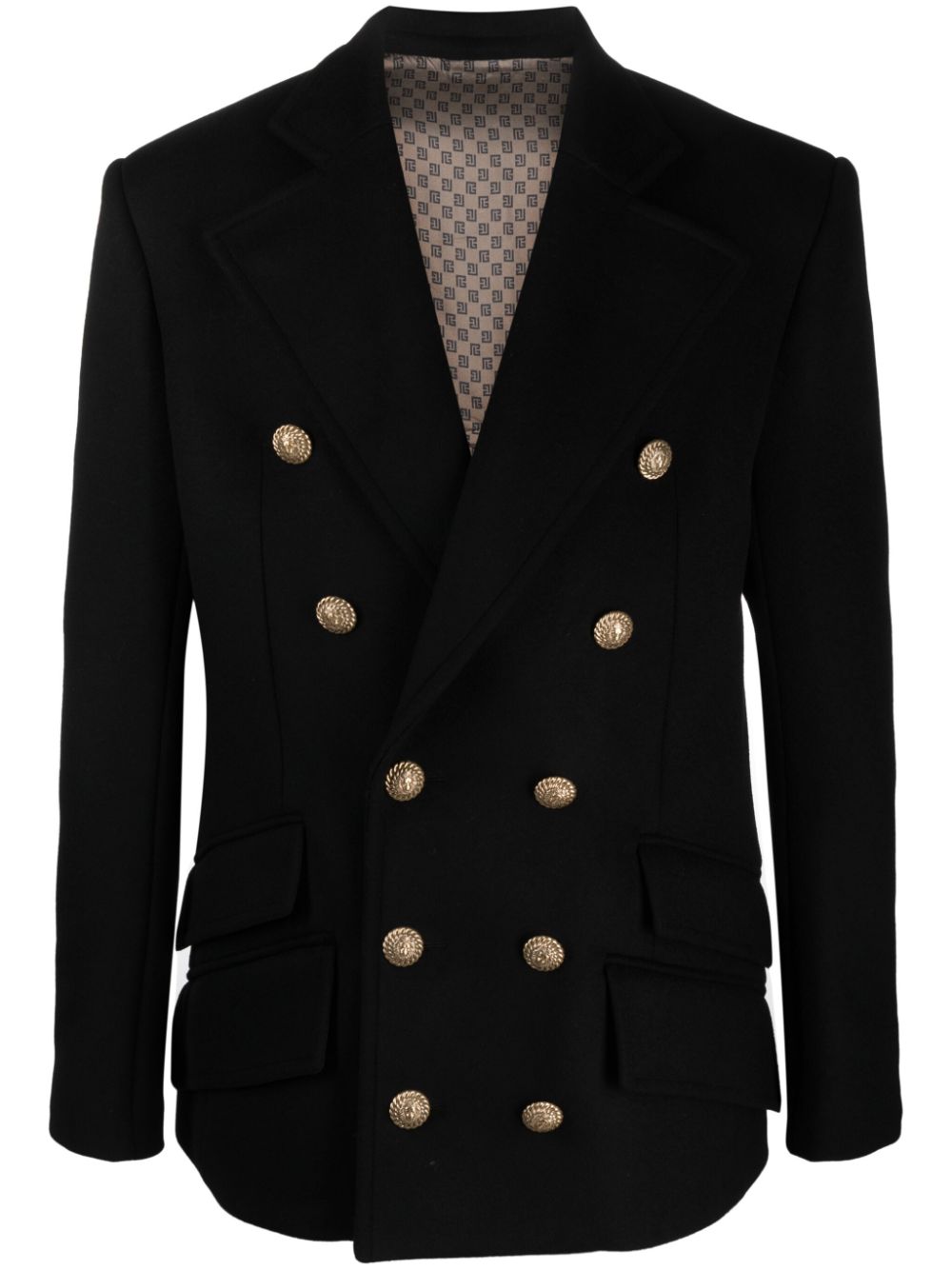 Balmain Klassische Cabanjacke - Schwarz von Balmain