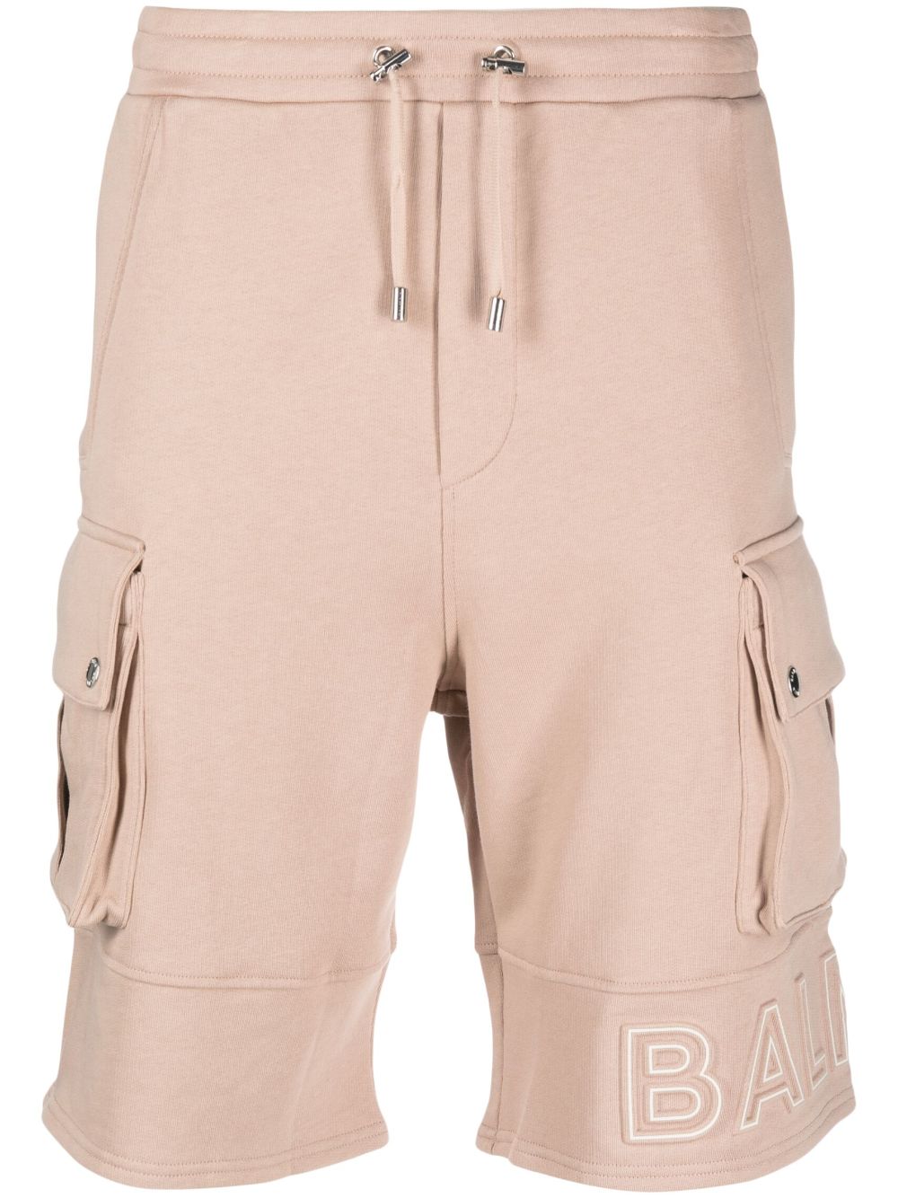 Balmain Bermudas mit Logo-Prägung - Braun von Balmain