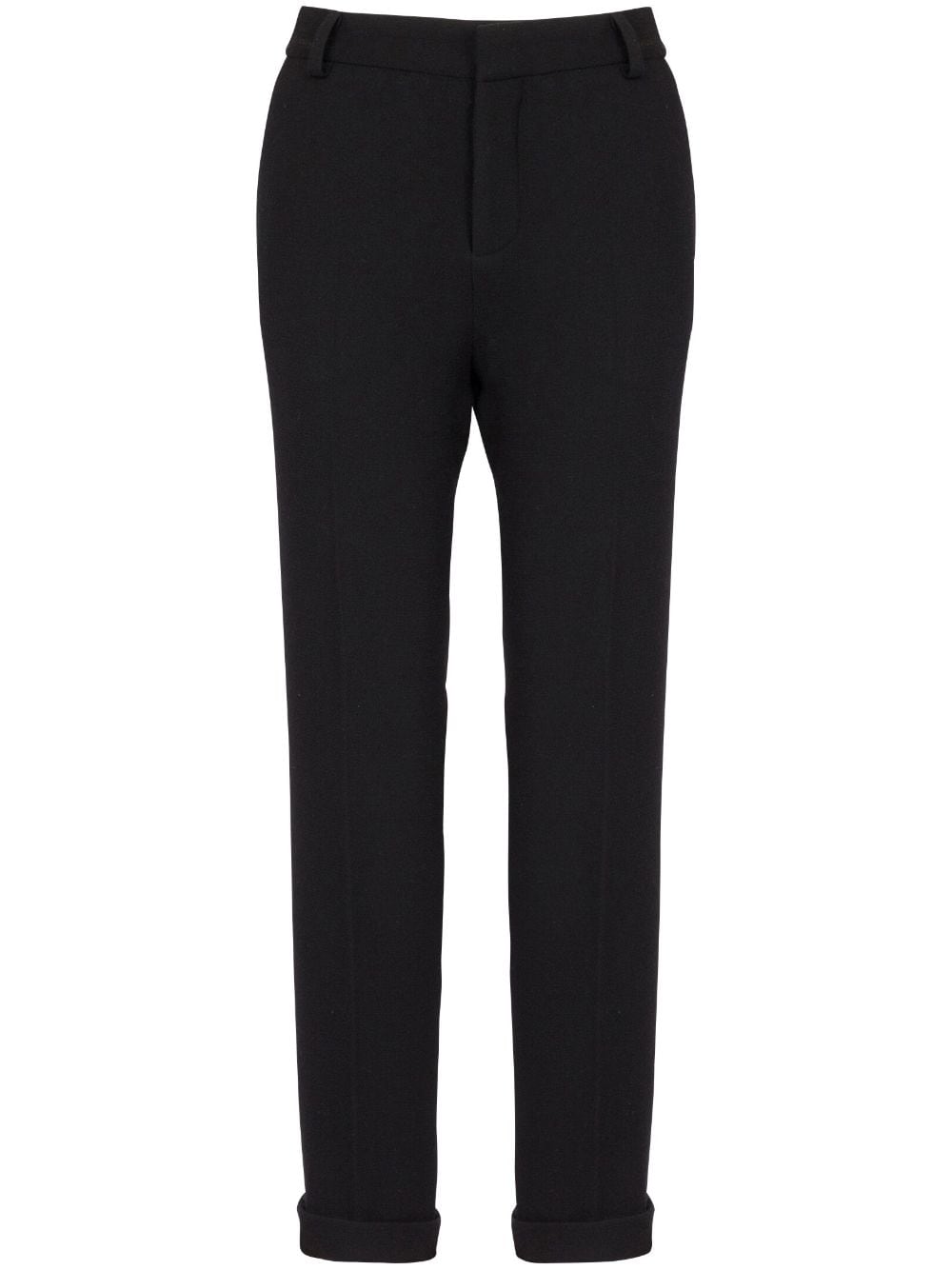 Balmain Tapered-Hose mit hohem Bund - Schwarz von Balmain