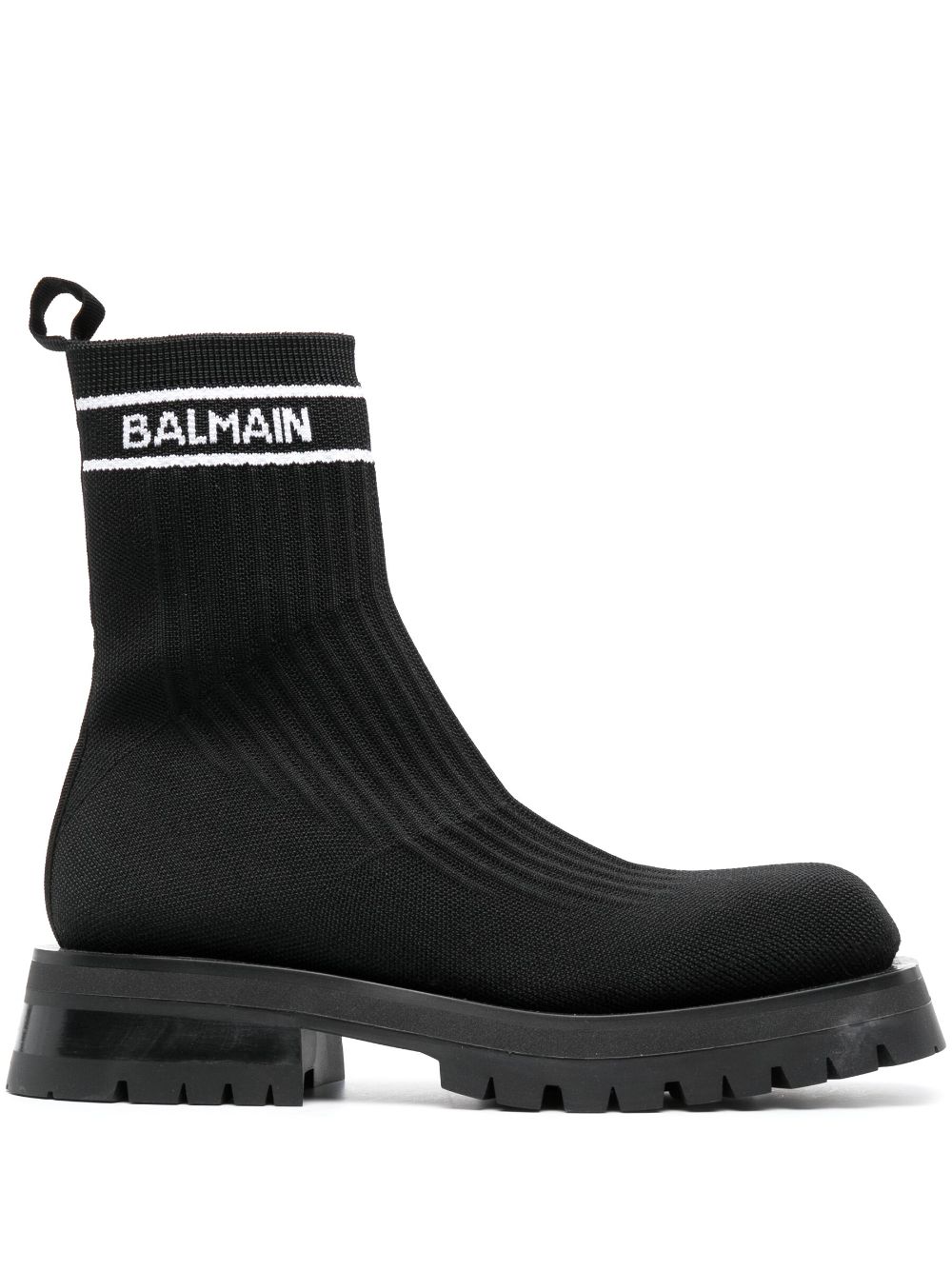 Balmain Klassische Chelsea-Boots - Schwarz von Balmain