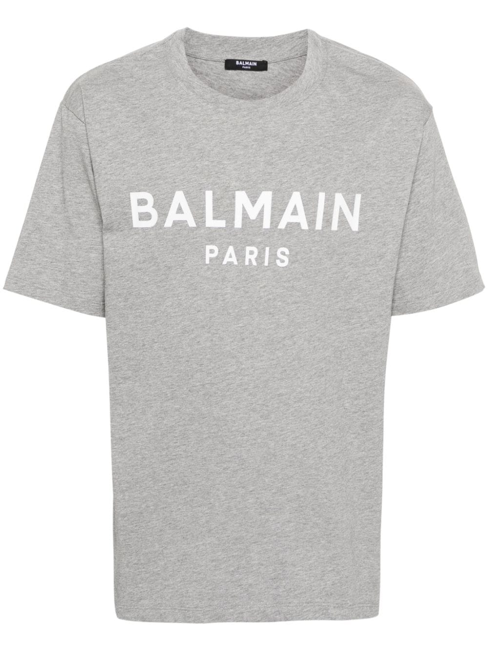 Balmain T-Shirt mit Logo-Print - Grau von Balmain