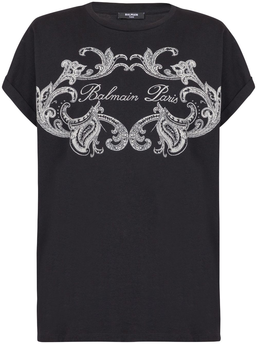 Balmain T-Shirt mit Logo-Print - Schwarz von Balmain