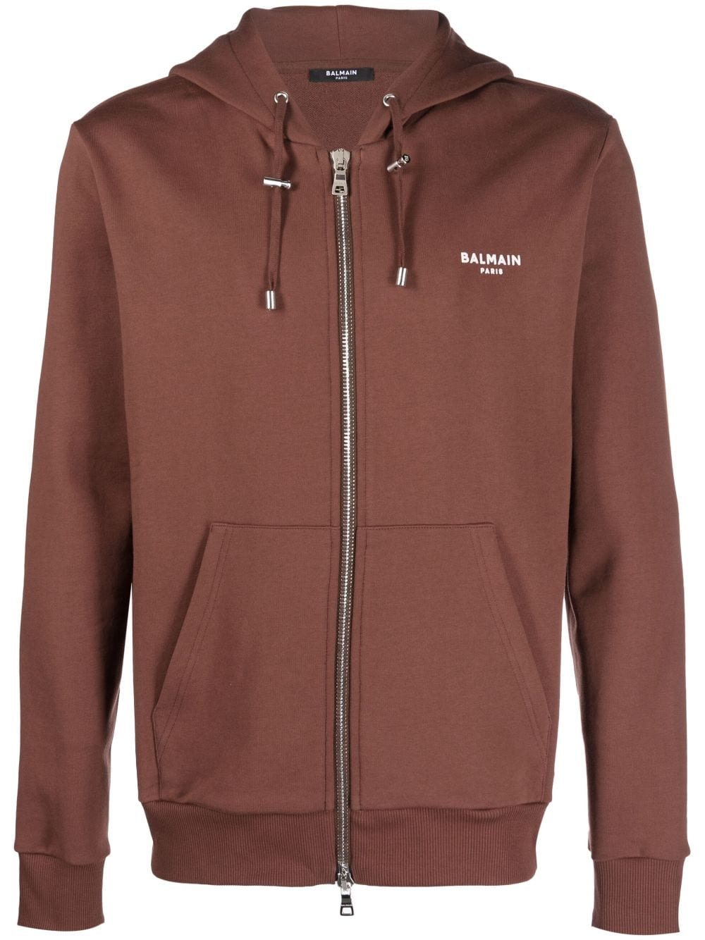 Balmain Hoodie mit Kordelzug - Braun von Balmain