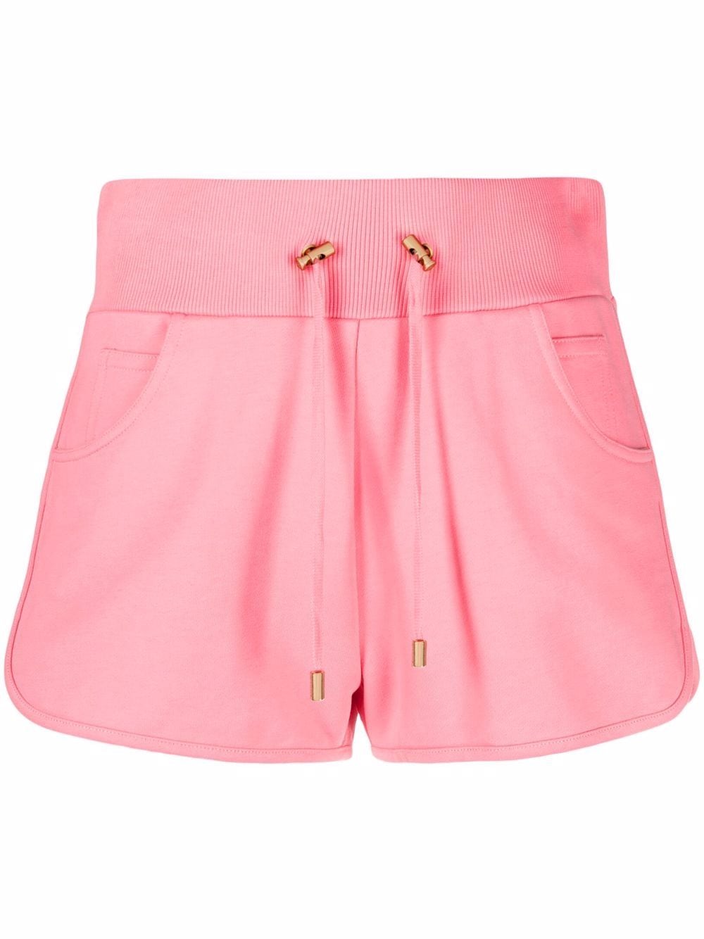 Balmain Shorts mit Logo-Print - Rosa von Balmain