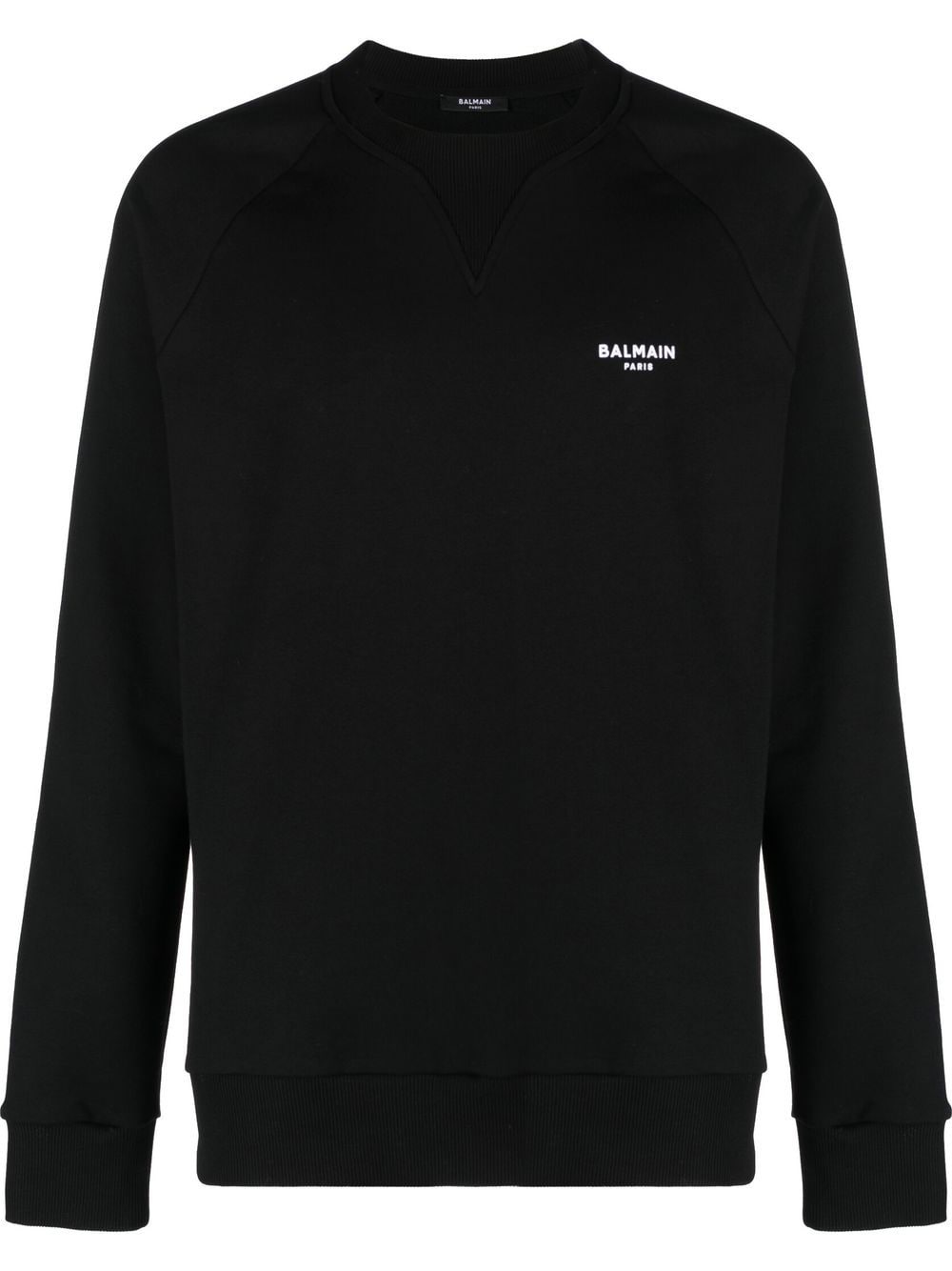 Balmain Sweatshirt mit Logo-Print - Schwarz von Balmain