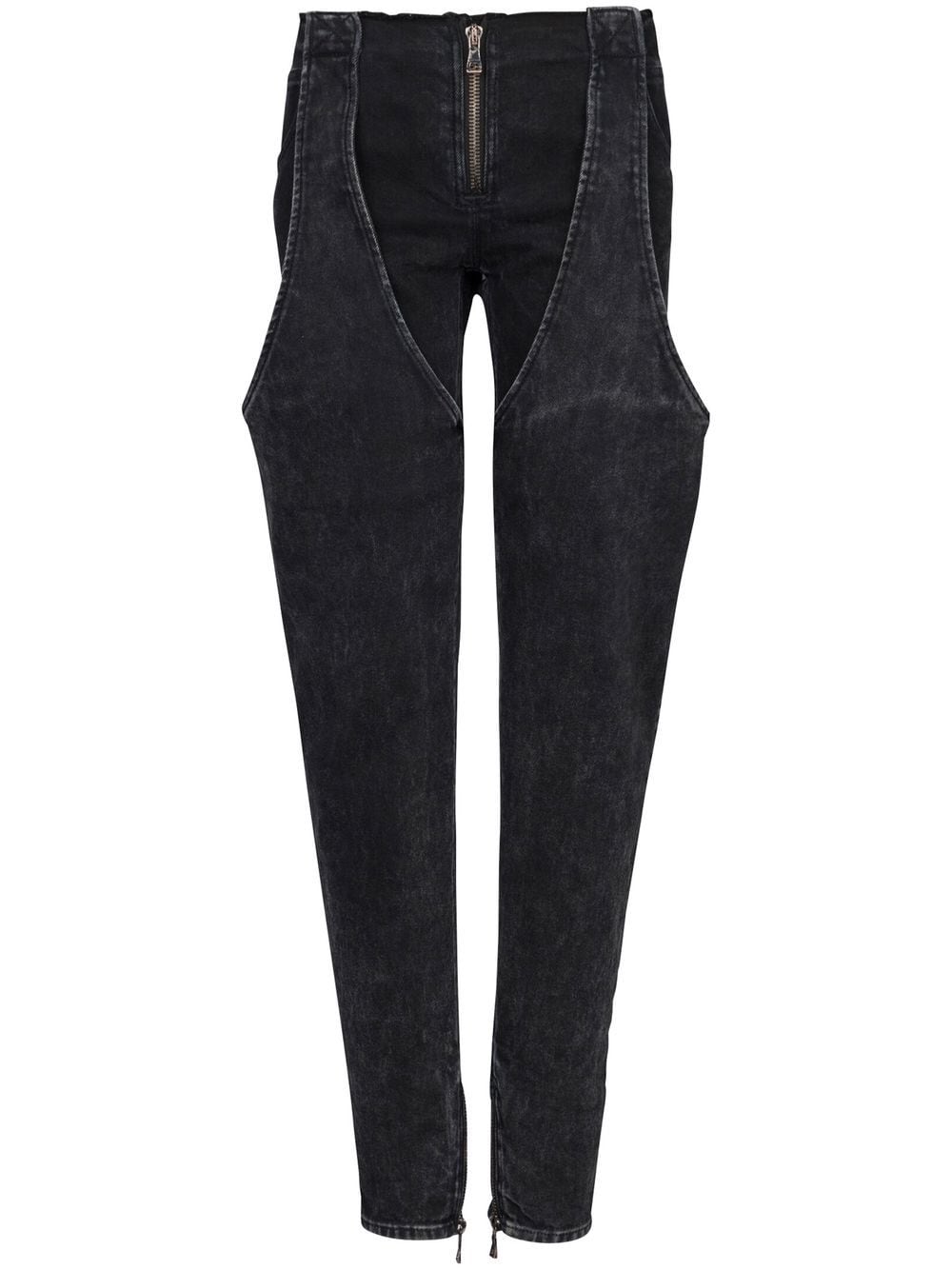 Balmain Tief sitzende Jeans - Schwarz von Balmain