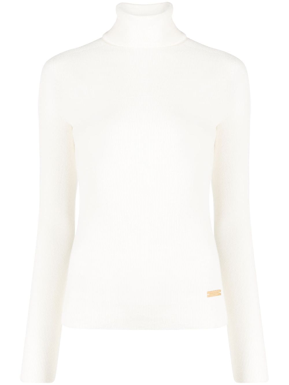 Balmain Klassischer Rollkragenpullover - Nude von Balmain