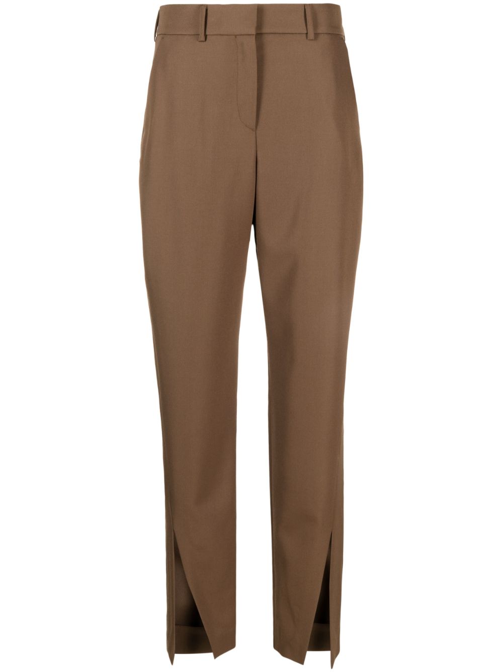 Balmain Hose mit Schlitz - Braun von Balmain