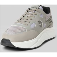 Balr. Sneaker mit Label-Applikation Modell 'Hexline' in Hellgrau, Größe 43 von Balr.