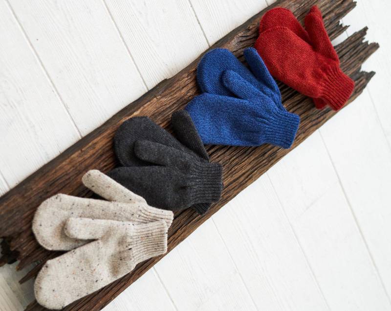 Warme Winter Handschuhe Geschenk Für Sie Wolle Weiche Armstulpen Herbst von BalticLinenArt