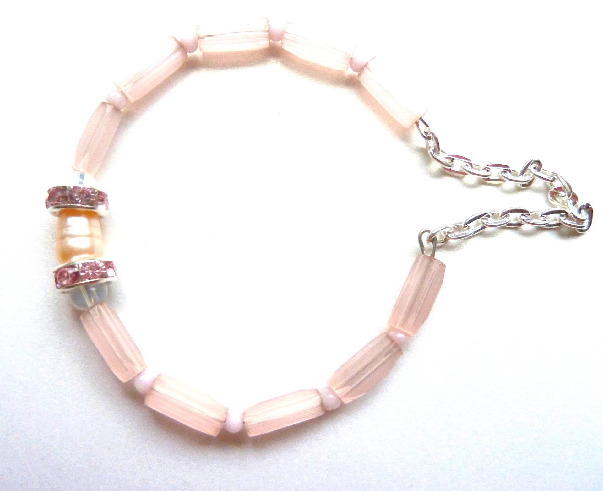 Rosa Mädchen Armband Cateye Für Junges Süßwasserperle Geschenk Quarz Geburtstagsgeschenk Schwester von BalticSummerJewelry