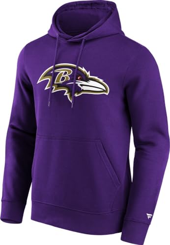 Baltimore Ravens NFL Hoodie Sweatshirt Kapuzenpullover ** Primary Logo Graphic ** (as3, Alpha, m, Regular, Regular) von Baltimore Ravens