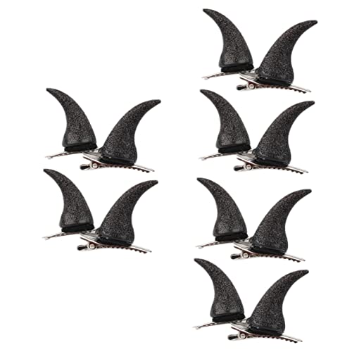 Baluue 12stücke Teufelshorn Haarklammern Für Halloween Kostümzubehör Für Damen Und Tragbare Haaraccessoires Für Partys Und Mottoshows von Baluue