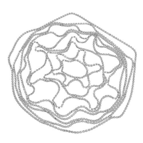 Baluue Kopf Kette Hochzeit Braut Schmuck Strass Headwear Für Frauen Mädchen Frisuren Accessoires Dekorative Modekopfkette von Baluue