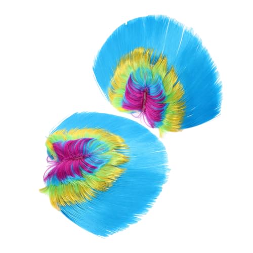 Baluue 2stücke Halloween Punk Perücke Mit Bunten Haarbündeln Verkleidung Für Kostümpartys Und Cosplay Auffälliges Accessoire Für Unvergessliche Feiern Baluue 2stücke Halloween Punk Perücke Mit Bunten Haarbündeln Verkleidung Für Kostümpartys Und Cosplay Auffälliges Accessoire Für Unvergessliche Feiern von Baluue