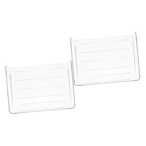 Baluue 2 Stücke A4 Papier Tablett Büro Schreibtisch Organizer Brief Tablett Stapelbar Papier Tablett Dokument Brief Tablett Baluue 2 Stücke A4 Papier Tablett Büro Schreibtisch Organizer Brief Tablett Stapelbar Papier Tablett Dokument Brief Tablett von Baluue