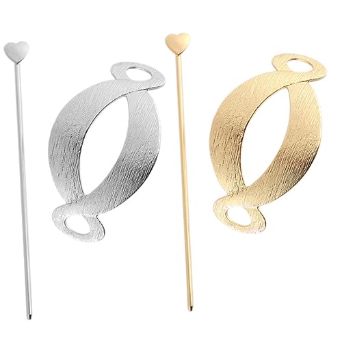Baluue 2stücke Haarstecker Aus Modische Haarspangen Für Lange Haare Styling-accessoires Für Formelle Und Anlässe von Baluue