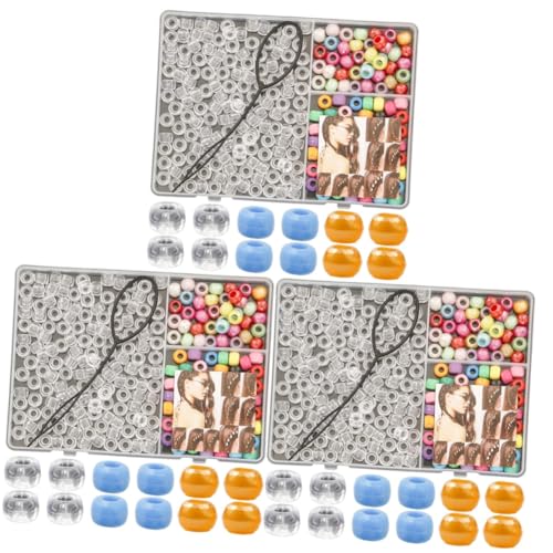 Baluue 3sätze Haarperlen Für Zöpfe Buntes Haarschmuck Dreadlocks Und Frisuren Langlebige Und Wiederverwendbare Haaraccessoires Für Partys Hochzeiten Und Modeschauen Baluue 3sätze Haarperlen Für Zöpfe Buntes Haarschmuck Dreadlocks Und Frisuren Langlebige Und Wiederverwendbare Haaraccessoires Für Partys Hochzeiten Und Modeschauen von Baluue