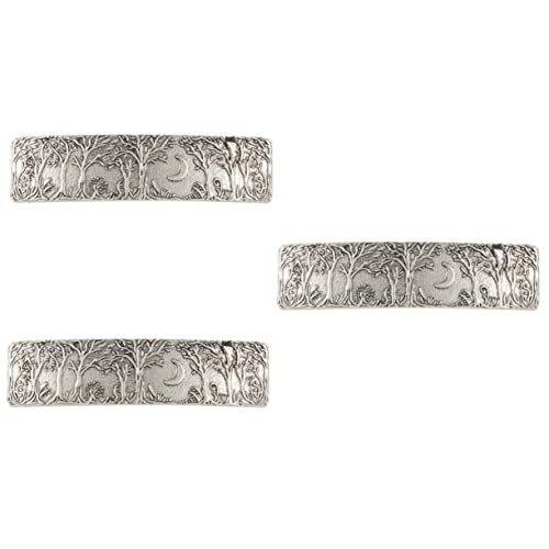 Baluue 3stücke Vintage Haarklammer Mit Mondmuster Aus Metall Elegante Haarspange Für Frauen Für Hochzeiten Partys Und Alltag Rutschfest Und Langlebig Geeignet Für Dickes Haar von Baluue