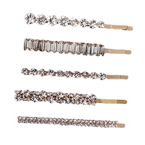 Baluue 5stücke Strass-haarnadeln Clips Haarschmuck Damen Haarspangen Für Hochzeit Party Geburtstag Weihnachten Festival Festival von Baluue
