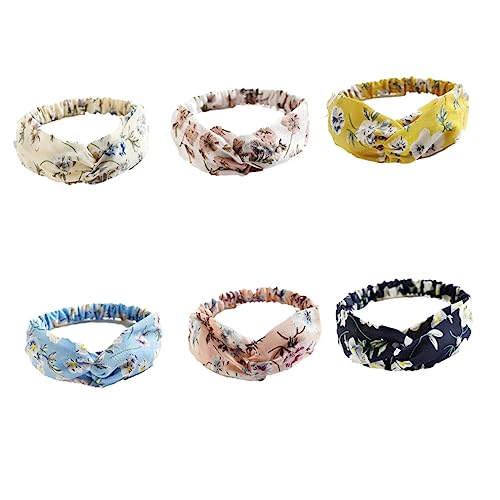 Baluue 6stücke Teiliges Phalaenopsis Haarband Mit Elastischem Gummizug Bunte Damen Haarschmuck Accessoires Für Kostüme Und Festliche Anlässe von Baluue