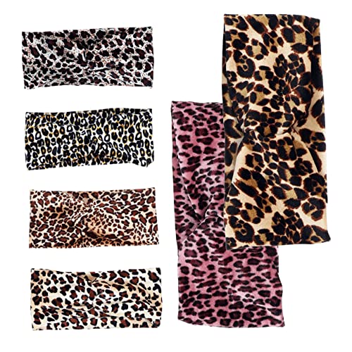 Baluue Leopard Muster Workout Stirnbänder 6 Stücke Damen Schweißband Fitness Haarbänder Für Yoga Laufen Sport Zubehör Baluue Leopard Muster Workout Stirnbänder 6 Stücke Damen Schweißband Fitness Haarbänder Für Yoga Laufen Sport Zubehör von Baluue