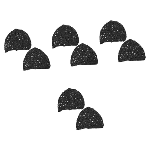 Baluue 8stücke Damen Haarnetz Gehäkeltes Haarpflegenetz Elastische Schlafhaube Für Haar Schützendes Haarnetz Für Nachtgebrauch Für Und Zöpfe von Baluue