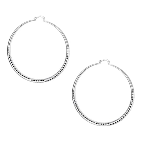 Baluue 1 Paar Große Runde Vintage Ohrringe für Damen Retro Hängende Creolen Hypoallergen und Hautfreundlich für Alltag Hochzeiten und Besondere Anlässe Baluue 1 Paar Große Runde Vintage Ohrringe für Damen Retro Hängende Creolen Hypoallergen und Hautfreundlich für Alltag Hochzeiten und Besondere Anlässe von Baluue