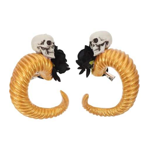 Baluue 1paar Hörner Haarspangen Für Halloween Multifunktionale Haaraccessoires Für Für Kostümpartys Und Fotoshootings Leicht Und Langlebig von Baluue