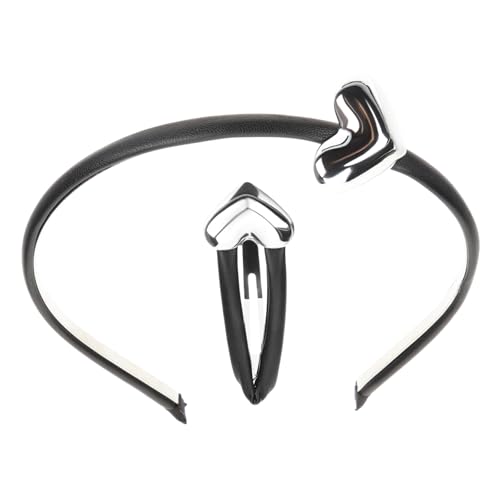 Baluue 1satz Vintage Herz Haarband Haarklammer Haaraccessoires Für Für Und Besondere Anlässe Leicht Und Langlebig Perfektes Styling-tool von Baluue