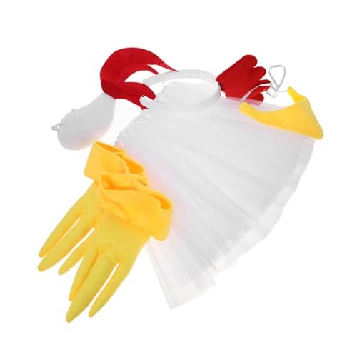 Baluue Einzigartiges Hühnerkostüm-zubehör Weißes Stirnband Und Für Damen Festival- Cosplay-requisiten von Baluue