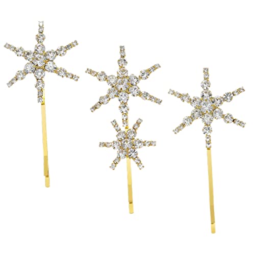 Baluue Stern-haarspange Mit Strass Für Frauen Bling-haarschmuck Haar-accessoires Für Dicke Haare Haarspangen Hochzeit Und Alltag von Baluue