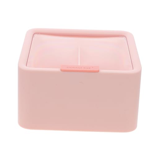 Baluue Wattepad-organizer Aus Kunststoff Mit Deckel Wattestäbchenhalter Makeup-aufbewahrungsbox Für Kleinteile Kosmetikbedarf Für Zuhause Und Schminktisch von Baluue
