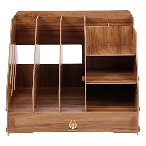 Baluue 1 Stück Bequeme Schreibwaren Sundies Organizer Desktop Hölzerner Kosmetikbehälter () von Baluue
