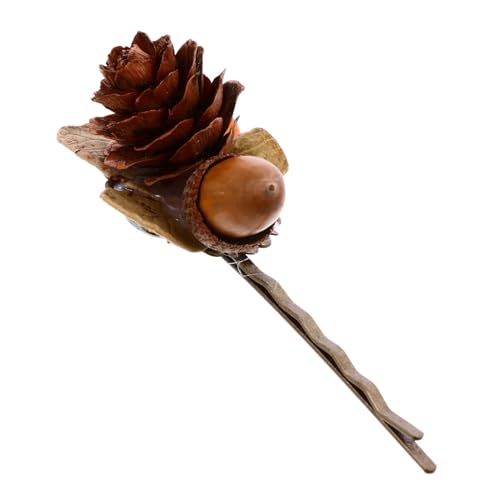 Baluue Simulation Haarspange Vintage Herbst Winter Handgemachte Kopfschmuck Haarschmuck Für Mädchen Haarclips Zum Dekorieren Von Kleidung Und Anlässen von Baluue